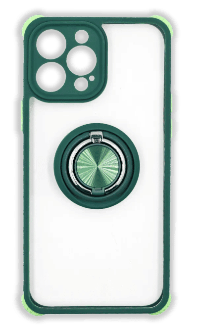 Armor + Double Ring case for iPhone 13 Pro Max Green