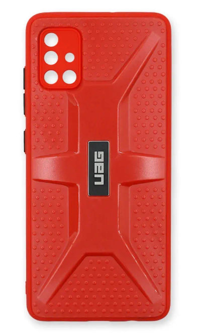 Чохол-накладка YAG TPU+PC для Samsung A71 SM-A715F Red