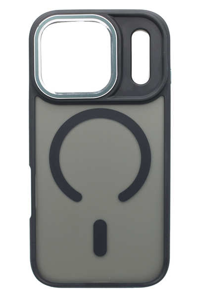 Matt Metal Magsafe Case for iPhone 17 Pro Black