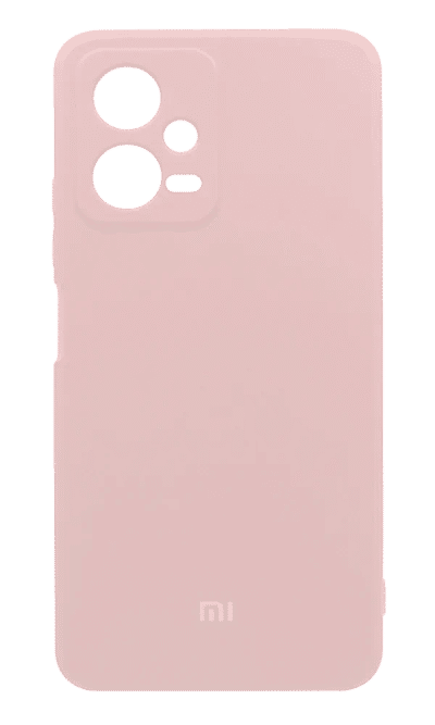 Чохол силіконовий Silicone Cover для Xiaomi Redmi Note 12 5G/Poco X5 5G Pink