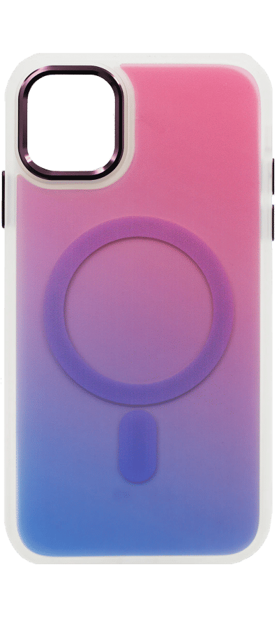 Чохол-накладка WS Gradient MagSafe для iPhone 11 Purple