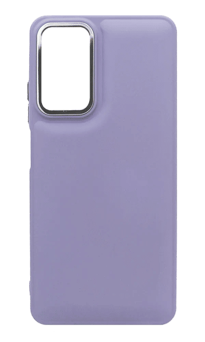 Silicone Plump case for Samsung A34 SM-A346F Lilac