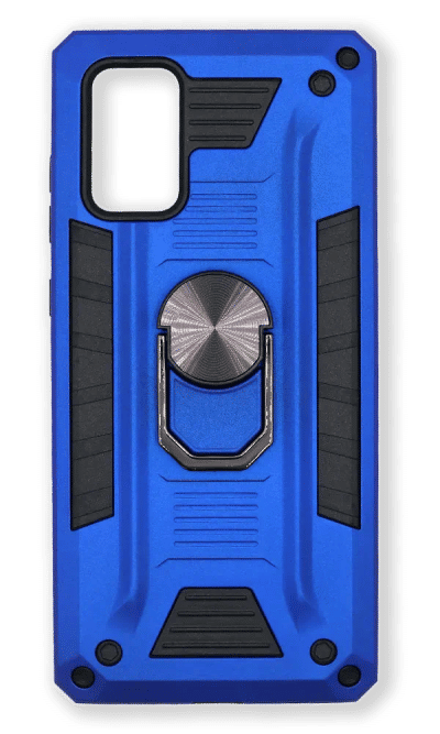 Cover Hybrid Ring Holder for Samsung S20 Plus SM-G985F Electric Blue