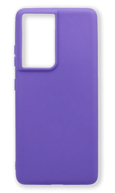 Silicone case Slim for Samsung S21 Ultra SM-G998B Purple