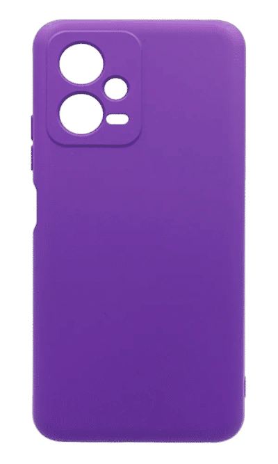 Molan Silicone case for Xiaomi Redmi Note 12 5G/Poco X5 Pro Purple