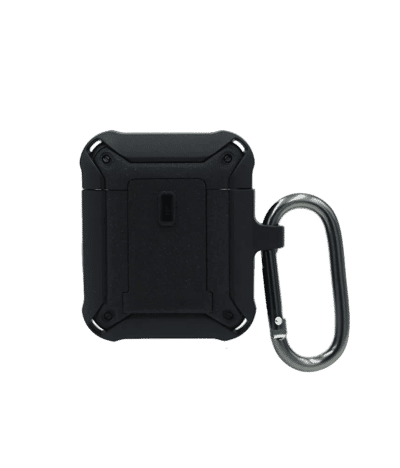 Case for AirPods Armor Lock Latch Black