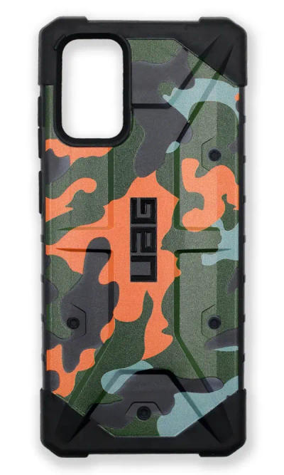 Cover-plate UAG Samouflage for Samsung S20 Plus SM-G985F Orange