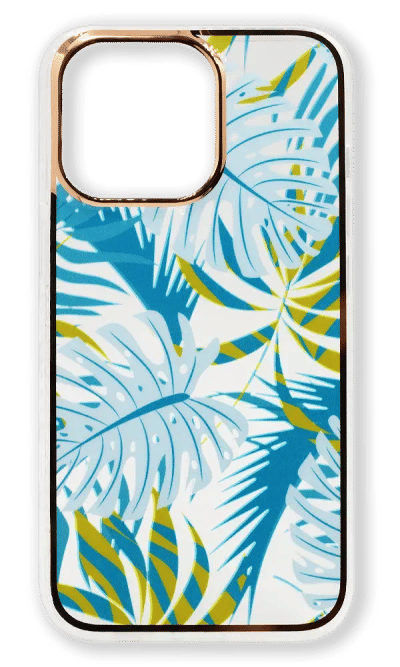 Чохол-накладка Print Tropic для iPhone 13 Pro Blue