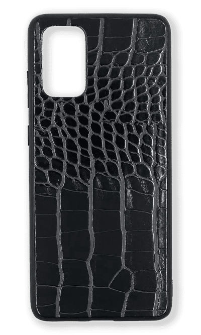 Skin Croco cover for Samsung S20 Plus SM-G985F Black