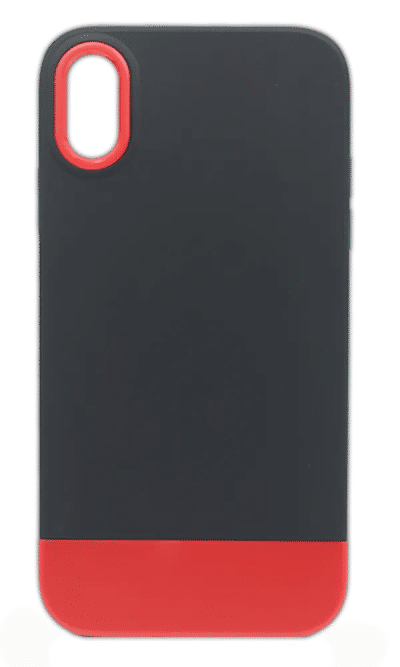 Чохол-накладка Bichromatic для iPhone XR Black/Red