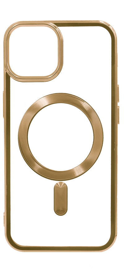 Silicone case Electroplating Magsafe for iPhone 11 Gold