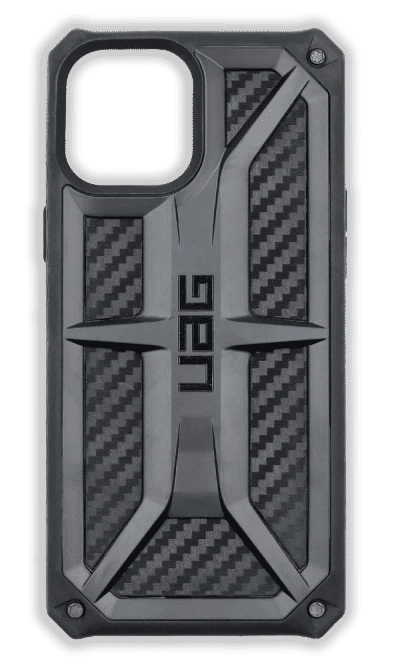 Чохол-накладка YAG Carbon для iPhone 12 Pro Max Black