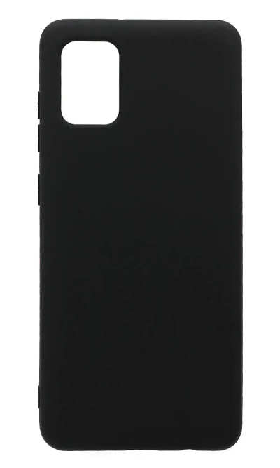 Silicone Case Molan Silicone for Samsung A31 SM-A315F Black