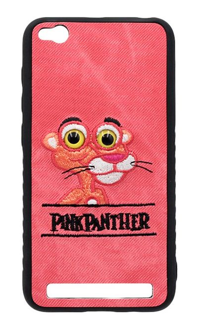 Чохол-накладка Animal Eyes для Xiaomi Redmi 5A Textile Face Panther Pink