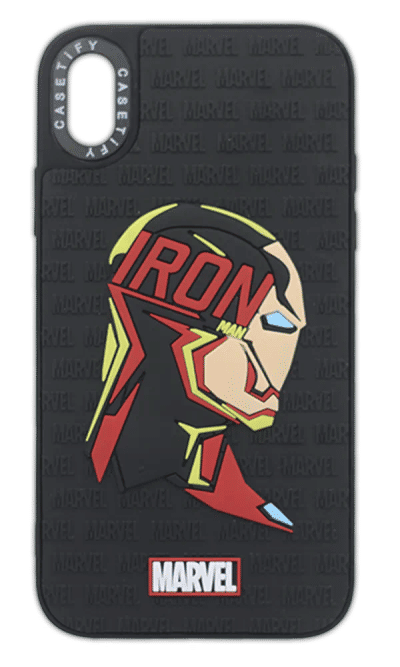 Чохол-накладка Caseti 3d IRON MAN для iPhone XR Black