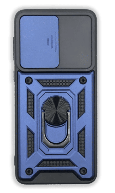 Cover Hybrid CamOff+ Ring for Samsung S20 FE SM-G780F Blue