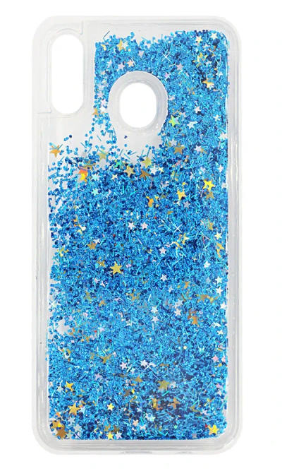 Cover-plate Liquid for Samsung M20 SM-205F Blue