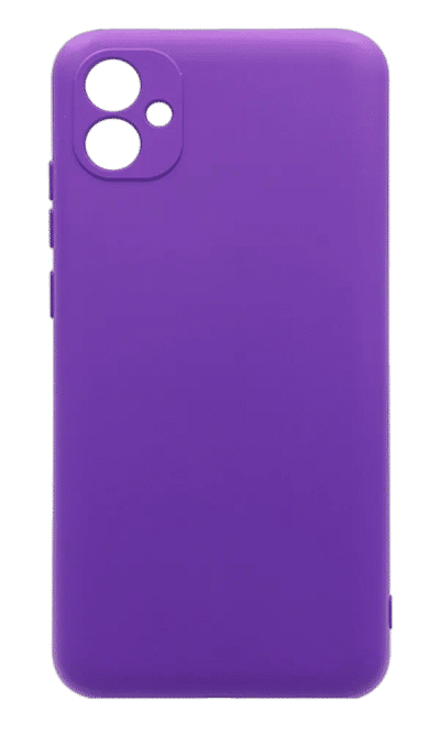 Чохол Molan Silicone для Samsung A04e SM-A042F Purple