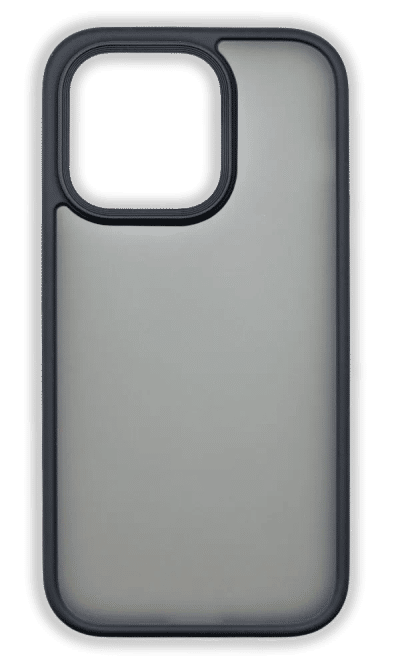 Shadow Matt Metal Buttons cover for iPhone 14 Pro Black