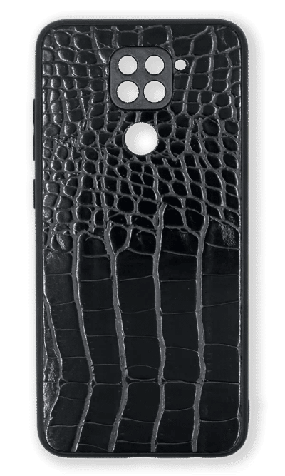 Skin Croco cover for Xiaomi Redmi Note 9 / Redmi 10x Black