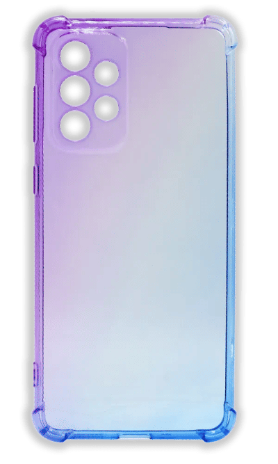 Gradient Touch silicone case for Samsung S22 Ultra SM-G998B Purple / Blue