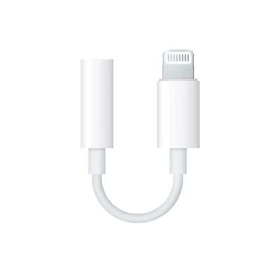 Перехідник Lightning to 3.5mm White