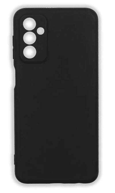 Silicone Slim Cam case for Samsung M23 SM-M236B Black