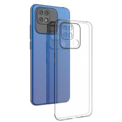 Slim silicone cover for Xiaomi Redmi 10C Clear