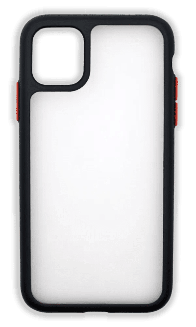 Чохол-накладка Shadow Matt для iPhone 11 Clear/Black