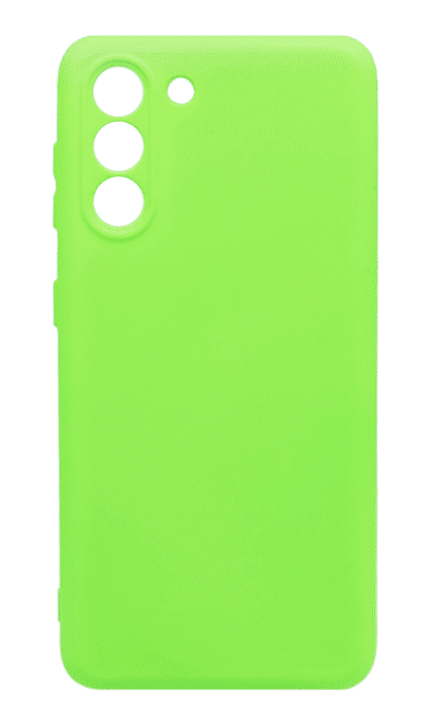 Чохол Molan Silicone для Samsung S21 SM-G991B Acid Green