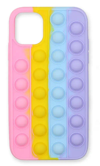 Чохол силіконовий 3D Pop It для iPhone 11 Pink