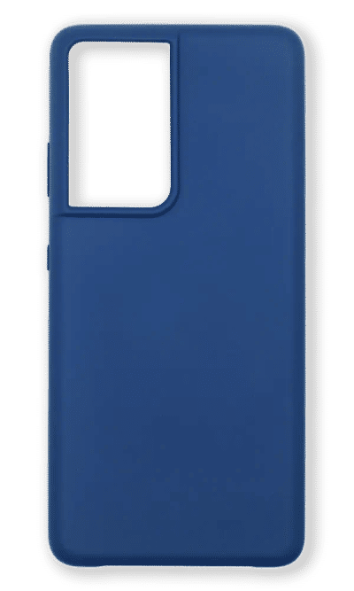 Чохол Molan Silicone для Samsung S21 Ultra SM-G998B Blue