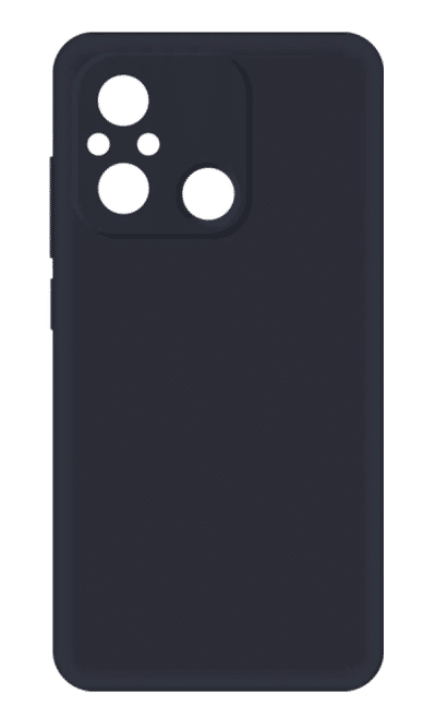 MakeFuture Silicone Case for Xiaomi Redmi 12C / 11A Black