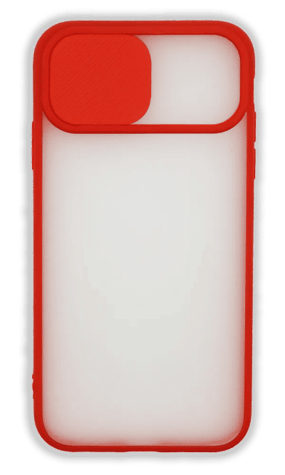 Чохол-накладка Enchanting OffCam для iPhone XR Clear/Red