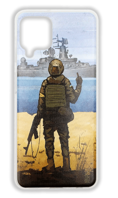 Case silicone Slim Print Samsung A12 SM-A125F / M12 SM-M127F Brand