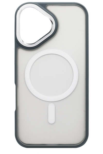 Matt Metal Magsafe Case for iPhone 17 Grey/White