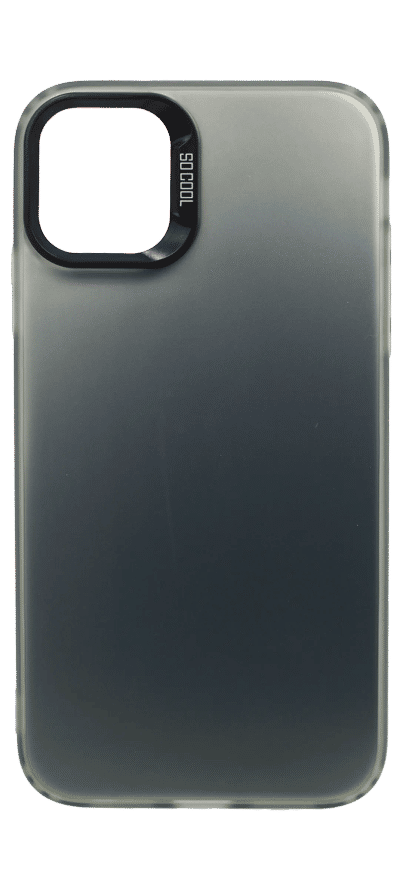 Cover Cool + Border Silicon for iPhone 15 Pro Max Black