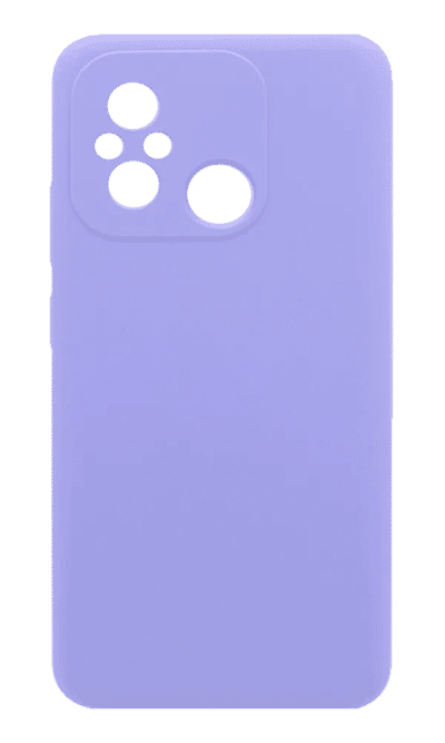 Чохол Molan Silicone для Xiaomi Redmi 12С/11A Lilac