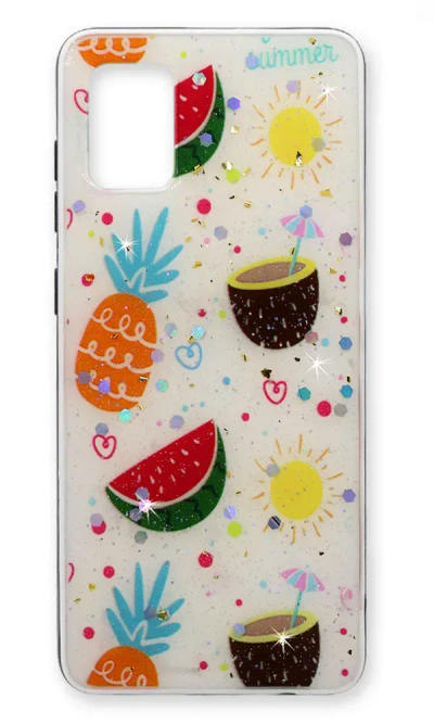Cover-plate Smoll Sparkles Print for Samsung A31 SM-A315F Tropic