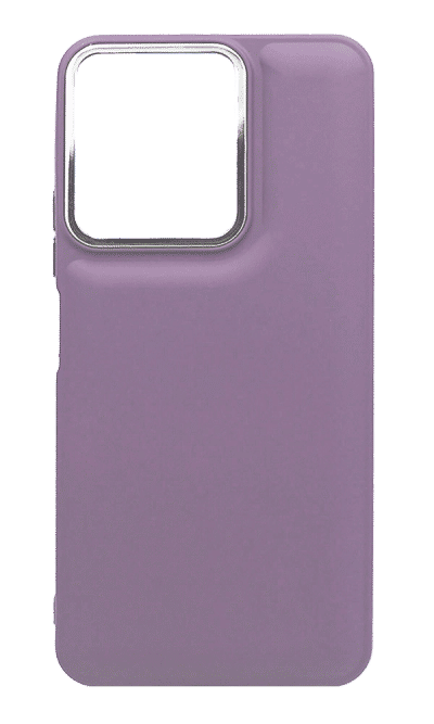 Чохол Silicone Plump для Xiaomi Redmi 12С / 11A Lilac