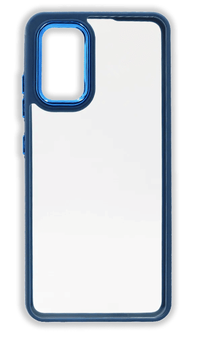 Gloss Metal Buttons cover for Samsung S23 FE SM-S711B Blue