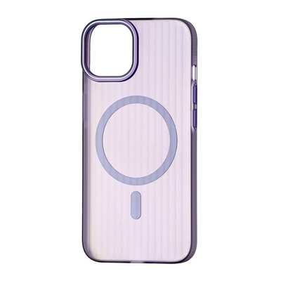 Pearl Line MagSafe Cover for iPhone 14/13 Clear/Viola