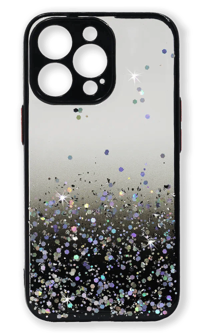 Cover-cover Smoll Confetti Gradient for iPhone 13 Pro Transparent / Black
