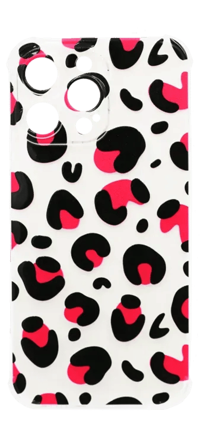 Чохол силіконовий Print Leopard для iPhone 11 Pink