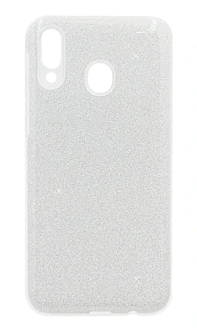 Чохол силіконовий Twinkling Star для Samsung S21 silver