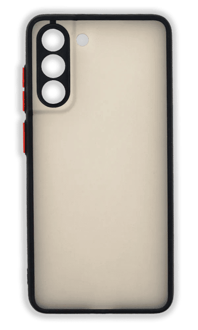 Mate + Border Silicone overlay case for Samsung S21 FE SM-G990F Black