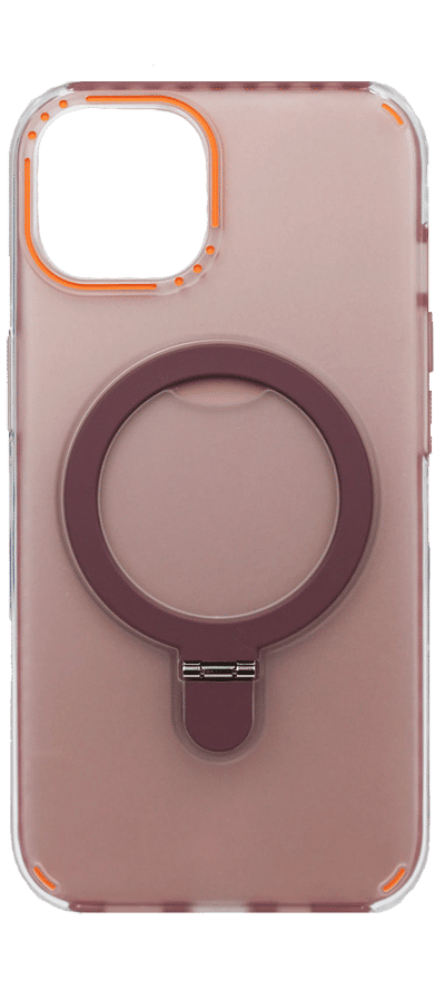 Чохол-накладка Shadow Matt Magsafe-Stand для iPhone 14 / 13 Pink