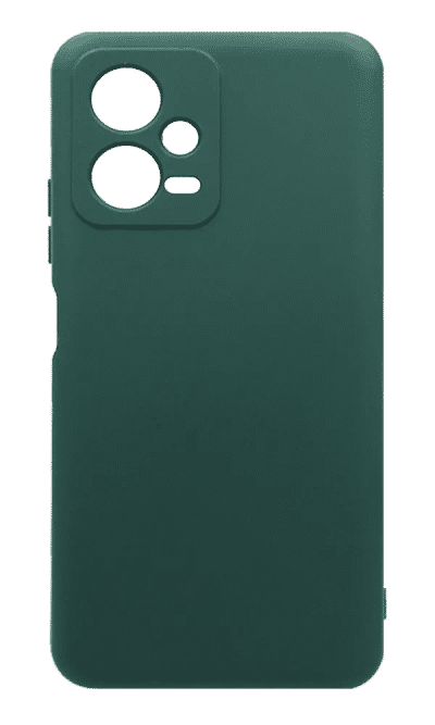 Molan Silicone case for Xiaomi Redmi Note 12 5G/Poco X5 Pro Green