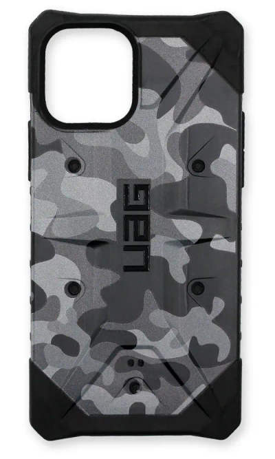 Чохол-накладка YAG Como для iPhone 12/12 Pro Dark Grey