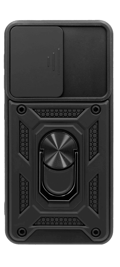 Cover Hybrid CamOff+ Ring for Samsung S22 SM-S901B Black